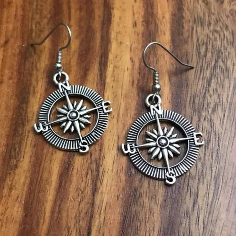 Compass Earrings